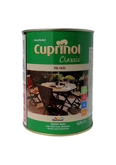 Cuprnol Ahşap Yüzeyler İçin Su Ve Güneş Koruması İçin Tik Yağı