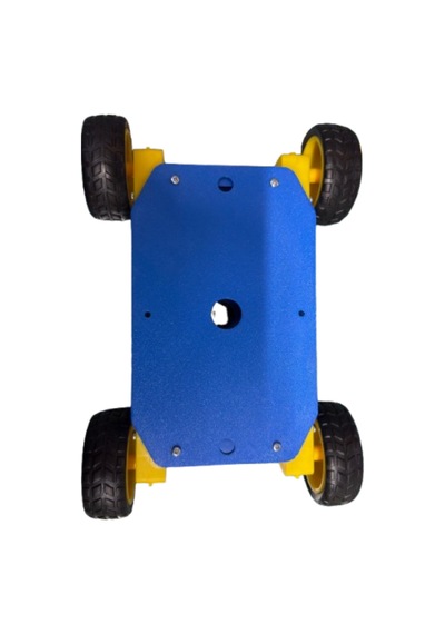Arduino Uyumlu Robotik 4wd Araç Şasesi 3d Baskı Kaliteli + 4 Motor + 4 Teker Set 4wd Araç Şase Kiti Robot Araba Kiti