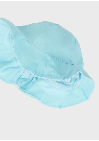 Kız Bebek Gabardin Şapka 10663 Turkuaz