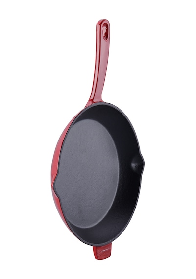 Korkmaz Casta Yuvarlak Grill Döküm Tava Kırmızı 20 cm