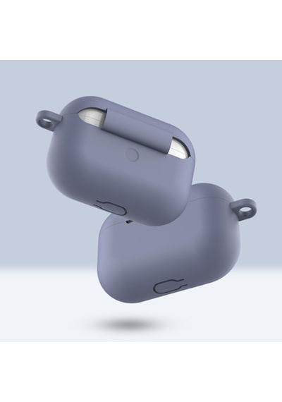 Ally Apple Uyumlu AirPods Pro Ince Slim Silikon Kilif+Anahtarlik 404440307