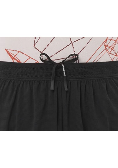 Salomon Sense Aero Stow 5" Erkek Koşu Şortu Lc2769300 Siyah
