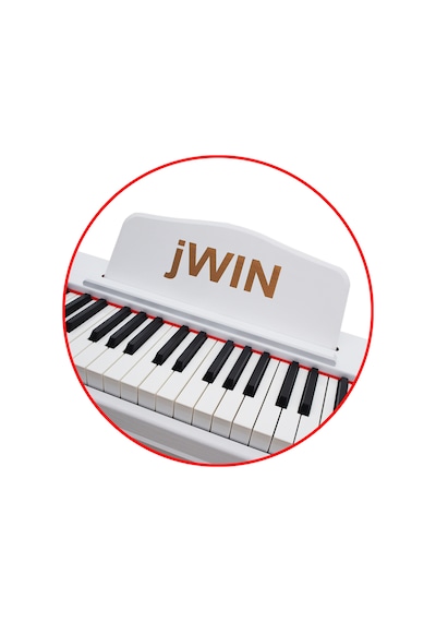 Jwin SDP-88 Tuş Hassasiyetli 88 Tuşlu Piyano (Beyaz)