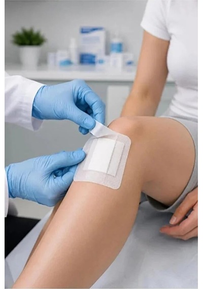Octacare Esnek Yara Örtüsü 5cm X7,5 Cm 10 Adet