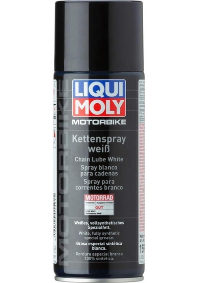 Liqui Moly Chain Lube Beyaz Tam Sentetik Zincir Yağlama Spreyi 400 Ml