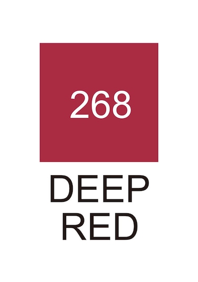 Zig Kurecolor Kc3000 Twin S Marker Kalem 268 Deep  Red