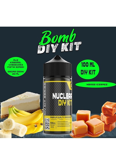 Nuclear 100 Ml Dıy Kit Bomb Gıda Aroma 20 Ml Aroma İçerir