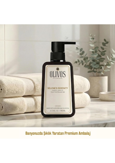 Doğal Zeytinyağlı Duş Jeli - Keçi Sütlü Yumuşaklık, Nemlendirici Ve Besleyici, Hassas Ciltler İçin İdeal, 750ml Yoğun Nemlendirme Ve Pürüzsüz Cilt 2x750 Ml, Keçi Sütlü