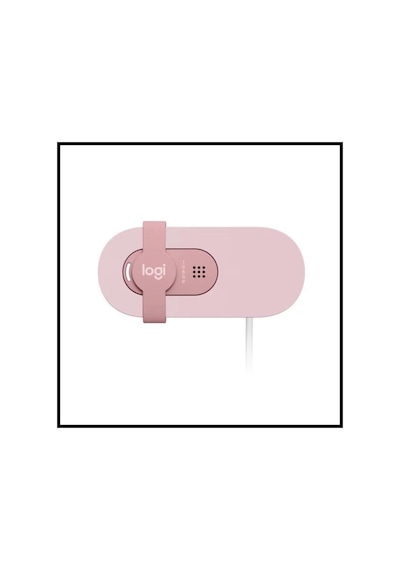 Logıtech 960-001623, Brıo 100 Wcm V-u0072, Full Hd, Dahili Mikrofonlu, Rose Webcam