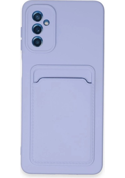 Flzdgnkr Newface Samsung Galaxy A14 4g Kılıf Kelvin Kartvizitli Silikon - Lila LİLA