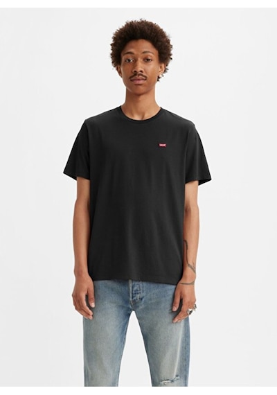 Levi's Erkek Original Housemark T-shirt - 56809-0025 Siyah