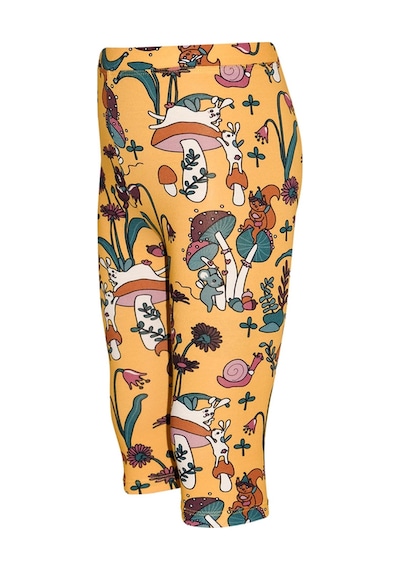 Lovetti Kız Çocuk Cheerful Mushroms Desen Kapri 1358 Çok Renkli