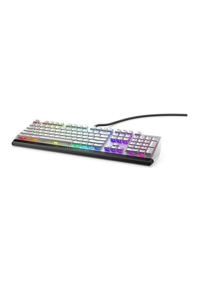Dell Alienware 510k Düşük Profilli Rgb Mekanik Oyun Klavyesi - Aw510k Lunar Light , Beyaz