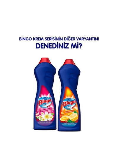 Bingo Krem Banyo Yüzey Temizleyici Amonyaklı 750 ML