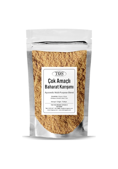 Tos The Organic Spices Ayurveda Çok Amaçlı Karışım 100 G