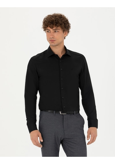 Pierre Cardin Erkek Siyah Gömlek Desenli 50275692-vr046 Siyah Pierre Cardin Erkek Siyah Gömlek Desenli 50275692-vr046 Siyah