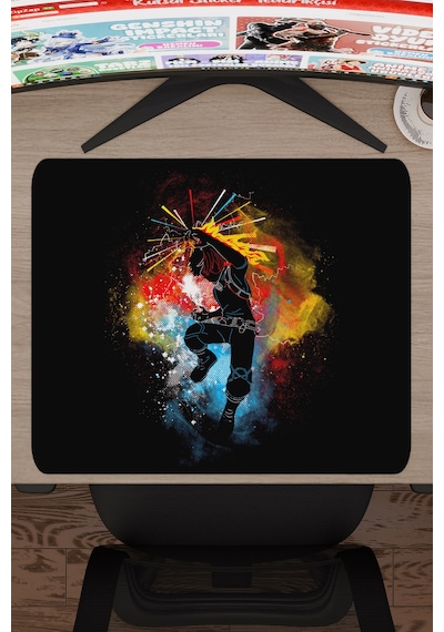 Shoto Todoroki Anime V5 - 48x40 Xl Gaming Kauçuk Kaymaz Taban Mouse Pad Fare Altlığı