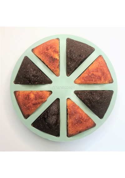 Oioi Slices Kek Kalıbı - Woody Brown Kahverengi
