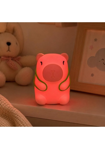 Kapibara Gece Lambası 3 Renkli Led Şarjlı Masa Lambası, Dokunmatik Silikon Çocuk Gece Lambası, Usb Type-c Şarjlı Bebek Uyku Işığı, Sevimli Hayvan Figürlü Başucu Lambası,ışıklı Oda Lambası Diğer Kapibara Gece Lambası 3 Renkli Led Şarjlı Masa Lambası, Dokunmatik Silikon Çocuk Gece Lambası, Usb Type-c Şarjlı Bebek Uyku Işığı, Sevimli Hayvan Figürlü Başucu Lambası,ışıklı Oda Lambası Diğer