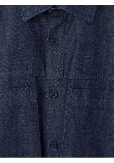 LC Waikiki Lc Waıkıkı Mavi Relax Fit Erkek Jean Gömlek