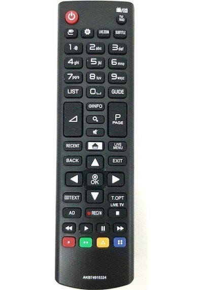 LG AKB74915324 RM-L1162L LCD LED TV Uyumlu Kumanda