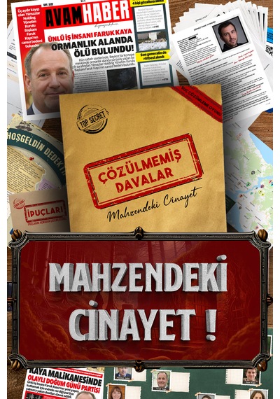 Çözülmemiş Davalar Mahzendeki Cinayet Dedektiflik Oyunu