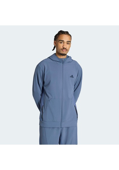 Adidas D4t Workout Erkek Mavi Ceket Ks6394