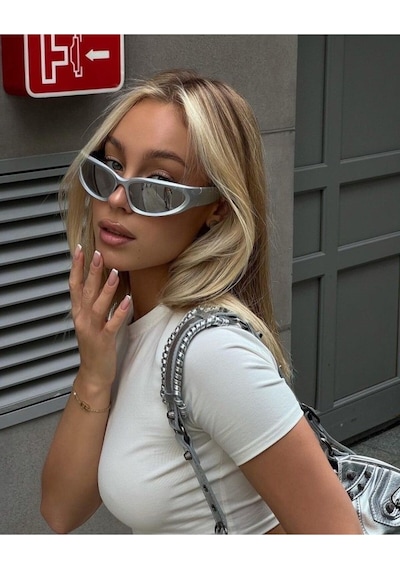 Rayze Drag Unisex Retro Still Güneş Gözlüğü Çok Renkli