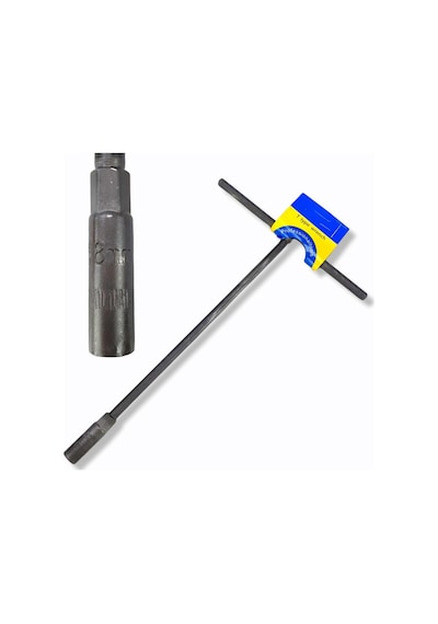 8 Mm T Lokma Anahtar Uzun Model 8 Mm T Saplı Lokma Anahtar