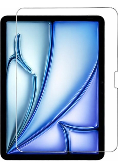 iPad Uyumlu Air 11 2024 Air 6 Tamperli Cam Ekran Koruyucu Kalem Hassasiyetini Bozmaz 9h Sertlik