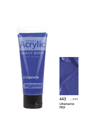 Bigpoint Akrilik Boya 75 Ml Ultramarine Blue 443