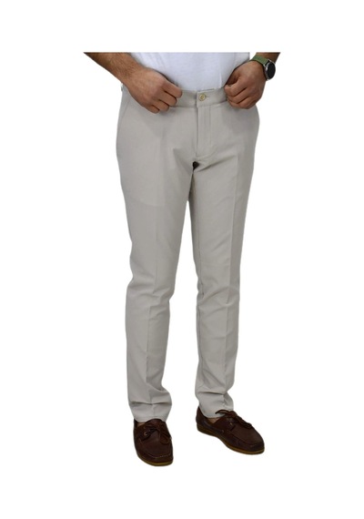 Notra Erkek Silim Fit Kumaş Pantolon Gomes 199 Bgl-st04488 Taş