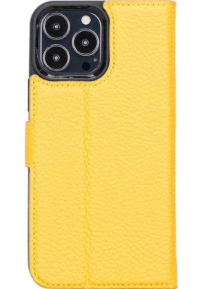 Apple Uyumlu iPhone 13 Pro Max Deri Cüzdanlı Kılıf Mwwn Fl12