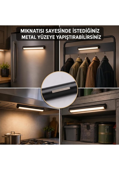 Şarjlı Duvar Tipi Led Aplik 32 Cm, 3 Renk Işık Ayarlı 6400k/4000k/3200k , Cata Şahin Modern Siyah Kasa, Kablosuz Manyetik Tablo, Ayna, Yatak Başı Ve Koridor Aydınlatması, 1.5w 5v Dc Diğer Şarjlı Duvar Tipi Led Aplik 32 Cm, 3 Renk Işık Ayarlı 6400k/4000k/3200k , Cata Şahin Modern Siyah Kasa, Kablosuz Manyetik Tablo, Ayna, Yatak Başı Ve Koridor Aydınlatması, 1.5w 5v Dc Diğer