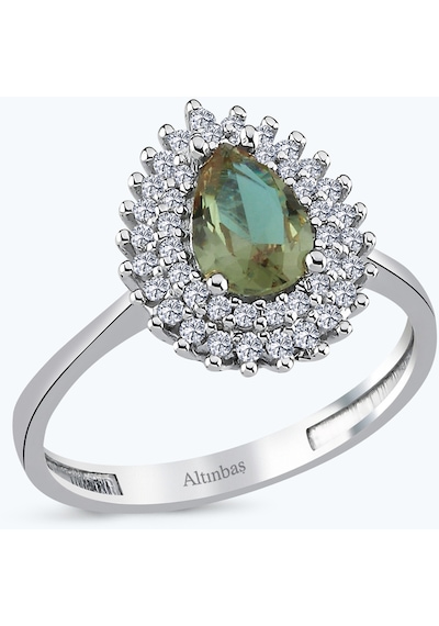Altınbaş Altın Damla Yüzük Yzss1516-24875 Renkli