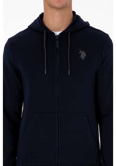 U.S. Polo Assn. Erkek Lacivert Örme Hırka 50313748-VR033