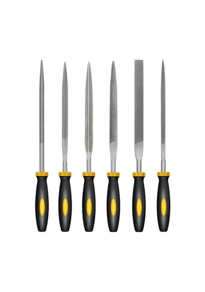6 Parça Mini Eğe Ahşap Oyma Şekil Verme Ege Set 160 Mm..