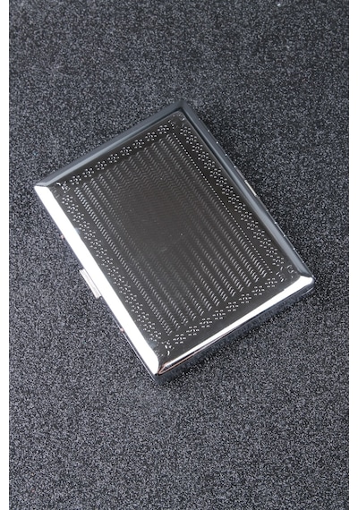 Silvio Monetti SMTBKCB005R2 Desenli Metal Sigara Tabakası