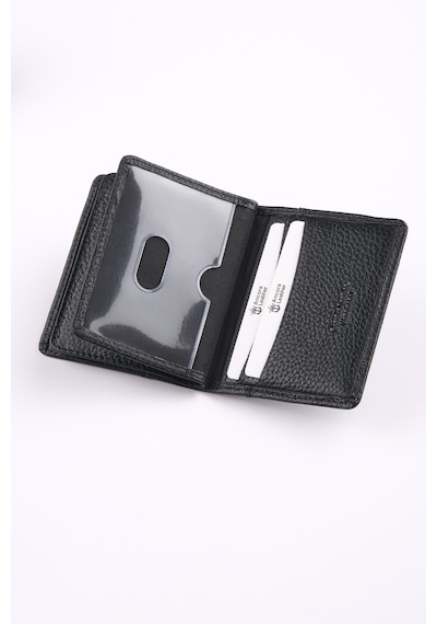 Ancora Leather Hakiki Deri Kartlık-26207 Siyah