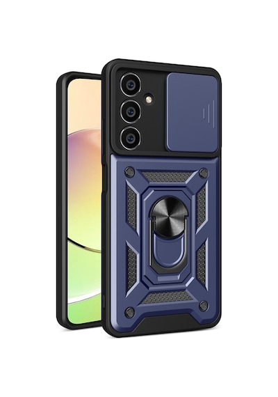Nihcase Samsung Uyumlu Galaxy S23 Fe Kılıf Magnetik Standlı Kamera Korumalı Slide Sürgülü Cover Kapak