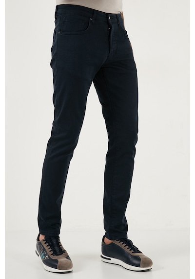 Buratti Streç Pamuklu Slim Fit Normal Bel Dar Paça Jeans Erkek Kot Pantolon 1115C24Napoli Lacivert Buratti Streç Pamuklu Slim Fit Normal Bel Dar Paça Jeans Erkek Kot Pantolon 1115C24Napoli Lacivert