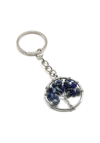 Lapis Lazuli Doğal Taş Anahtarlık - Anh-0189