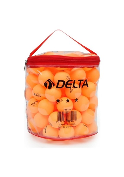 Delux Serisi Eğlence Spor Aktivite Pn-441 Pinpon Topu Çanta 100lü Turuncu 20