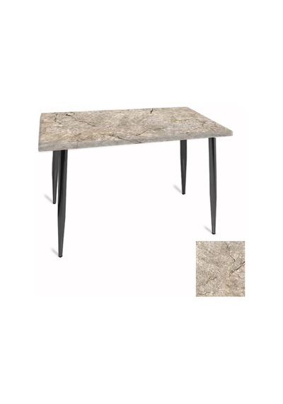 Manolya Mutfak Masası 70x120 Esb Werzalit, Wermodin Ve Allzalit Tabla - Scala Marble Çok Renkli