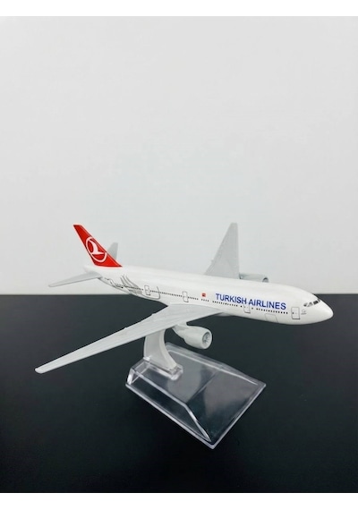 Boeing 777-300 Metal Model Uçak - 1/250 Ölçek
