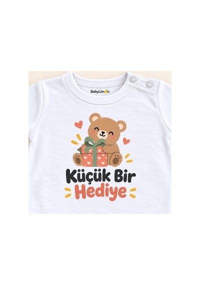 Babylimon Küçük Bir Hediye Beyaz Kısa Kollu Çıtçıtlı Bebek Zıbını Beyaz - Küçük Bir Hediye - 928161936 Beyaz - Küçük Bir Hediye Babylimon Küçük Bir Hediye Beyaz Kısa Kollu Çıtçıtlı Bebek Zıbını Beyaz - Küçük Bir Hediye - 928161936 Beyaz - Küçük Bir Hediye