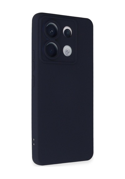 Xiaomi Redmi Note 13 Pro 5g Uyumlu Kılıf Nano İçi Kadife Silikon - Lacivert