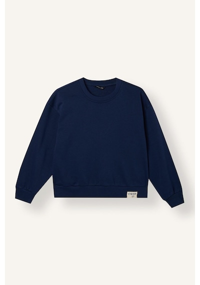 Defacto Relax Fıt Bisiklet Yaka Lacivert Sweatshirt Kız Çocuk E6842a826aunv241 Lacivert-nv241 Defacto Relax Fıt Bisiklet Yaka Lacivert Sweatshirt Kız Çocuk E6842a826aunv241 Lacivert-nv241