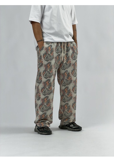 Cocopelli Chef Baggy Erkek Pantolon Coc3572 Desenli