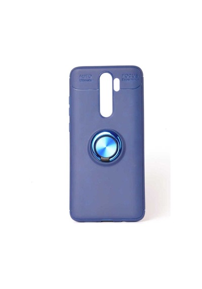 Xiaomi Redmi Note 8 Pro Kılıf Zore Ravel Silikon Kapak Mavi